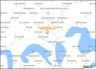 map of Kambele