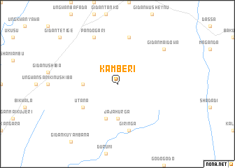 map of Kamberi