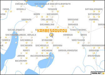 map of Kambé Saourou