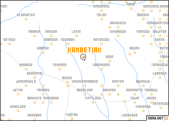 map of Kambetiak