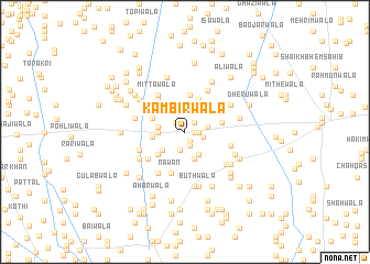 map of Kambīrwāla