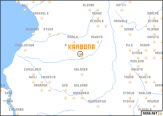 map of Kambona
