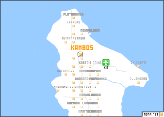 map of Kámbos