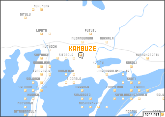 map of Kambuze