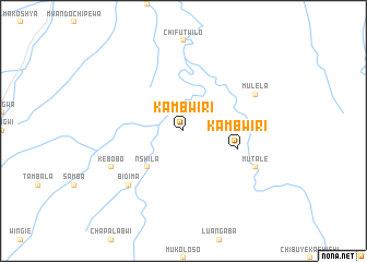 map of Kambwiri