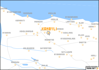 map of Kambyli