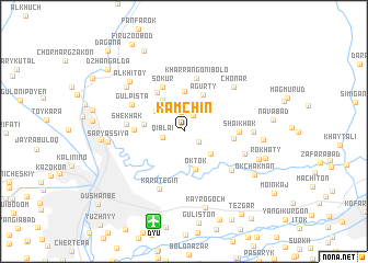 map of Kamchin