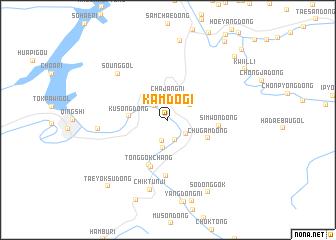map of Kamdŏgi