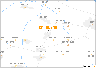 map of Kamelyan
