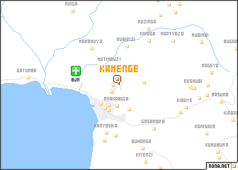 map of Kamenge