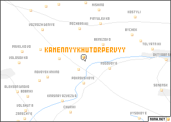 map of Kamennyy Khutor Pervyy