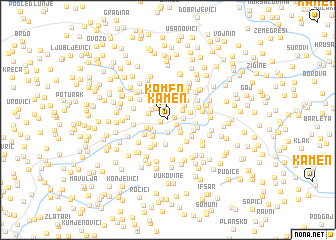 map of Kamen