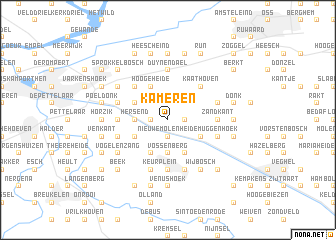 map of Kameren