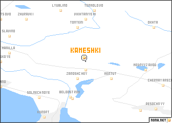 map of Kameshki