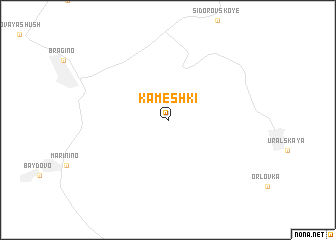 map of Kameshki