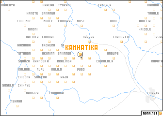 map of Kamhatika