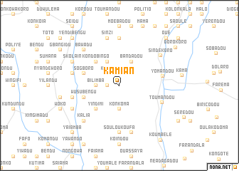 map of Kamian