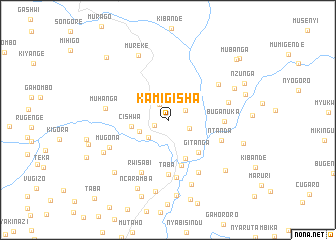 map of Kamigisha