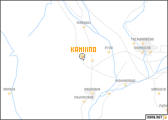 map of Kami-iino