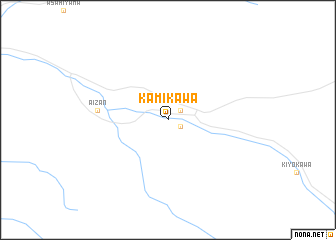map of Kamikawa