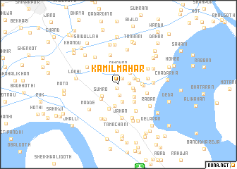 map of Kāmil Mahar