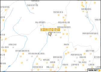 map of Kaminaria