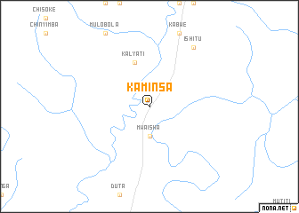 map of Kaminsa