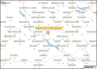 map of Kamionka Nowa