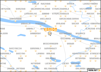 map of Kamion