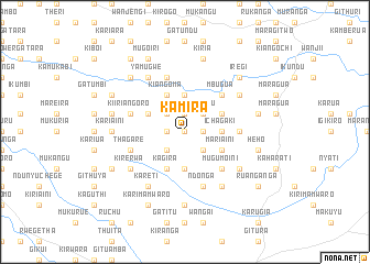 map of Kamira