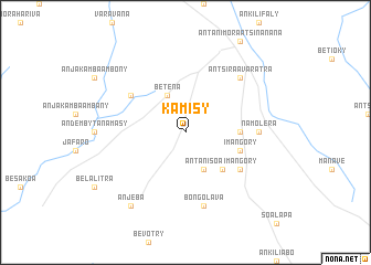 map of Kamisy