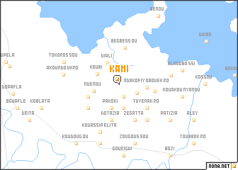 map of Kami