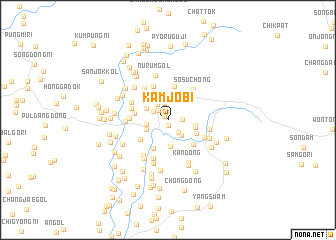 map of Kamjŏbi