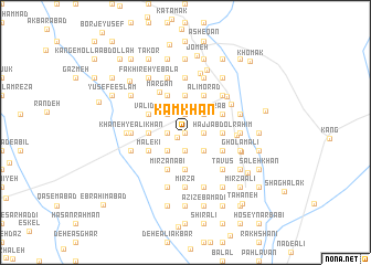 map of Kāmkhān