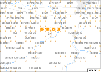 map of Kammerhof