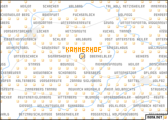 map of Kammerhof