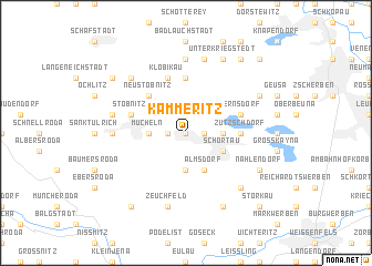 map of Kämmeritz