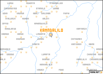 map of Kamndalilo