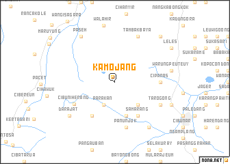 map of Kamojang