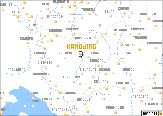 map of Kamojing