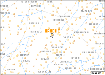 map of Kāmoke