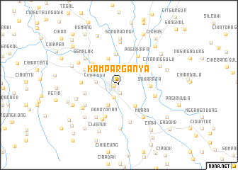 map of Kamparganya