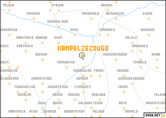 map of Kampelzézougo