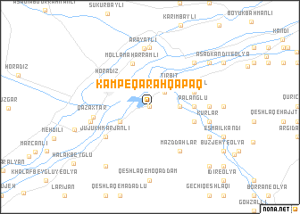 map of Kamp-e Qarah Qapāq