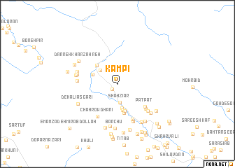 map of Kampī