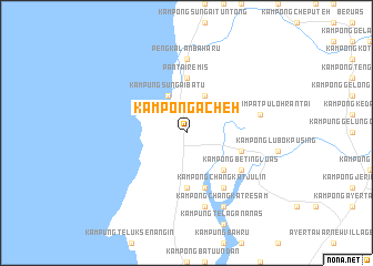 map of Kampong Acheh