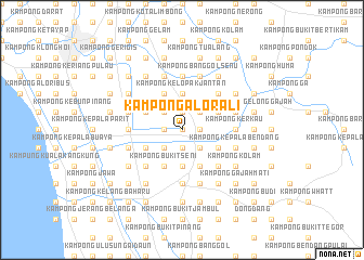 map of Kampong Alor Ali