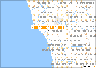 map of Kampong Alor Ibus
