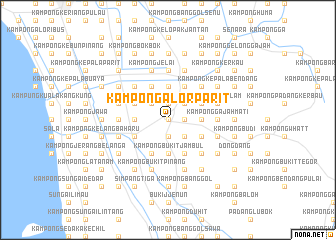 map of Kampong Alor Parit