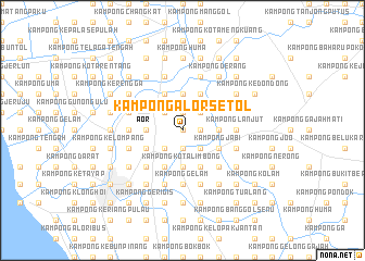 map of Kampong Alor Setol